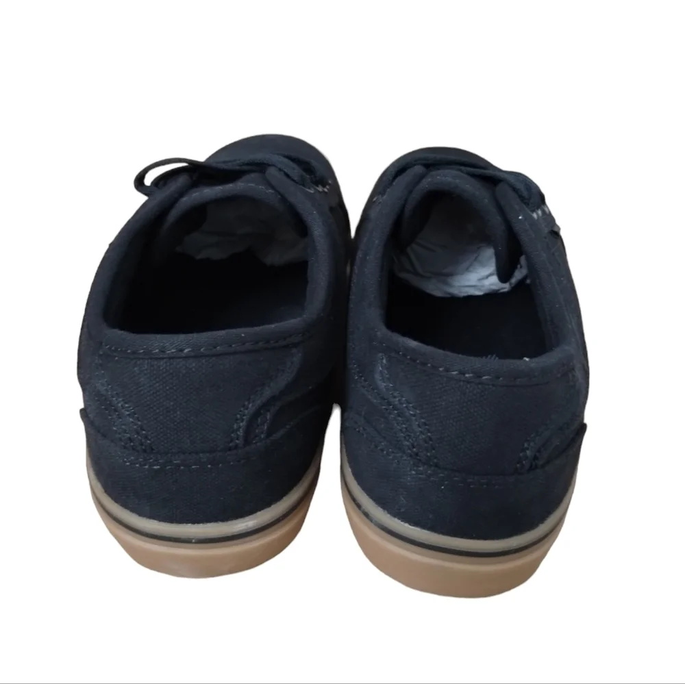 TONY HAWK The PADDOCK Skate Shoes Mens 8.5 Black/Gum Skateboard Sneakers‎ • New